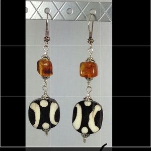 Baltic Amber and African Bone